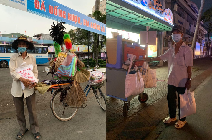 Nhiều tổ chức, cá nhân giúp đỡ người bán vé số dạo bị ảnh hưởng bởi Covid-19 - 2