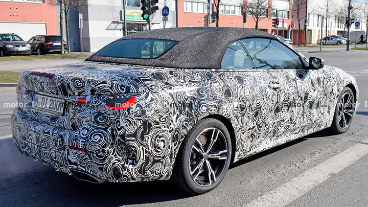 Lộ diện hình ảnh chạy thử được cho là BMW Series 4 Convertied 2021 - 4