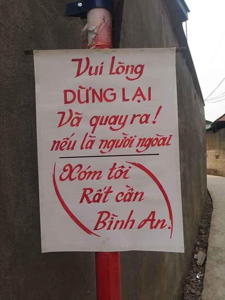 Dân mạng phát sốt với biểu ngữ cực 'chất' phòng chống Covid-19 - 5