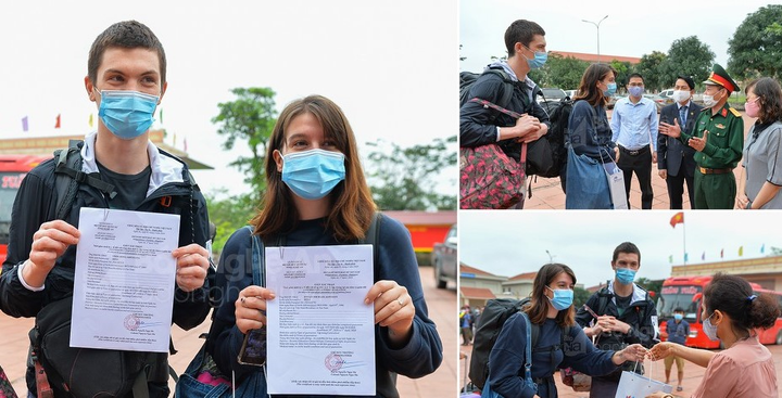 Hết hạn cách ly, 2 du khách Ireland viết thư cảm ơn lực lượng chức năng - 2