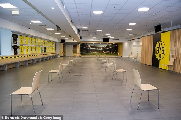 Dortmund dựng bệnh viện dã chiến trong sân vận động hỗ trợ chống dịch Covid-19 - 2