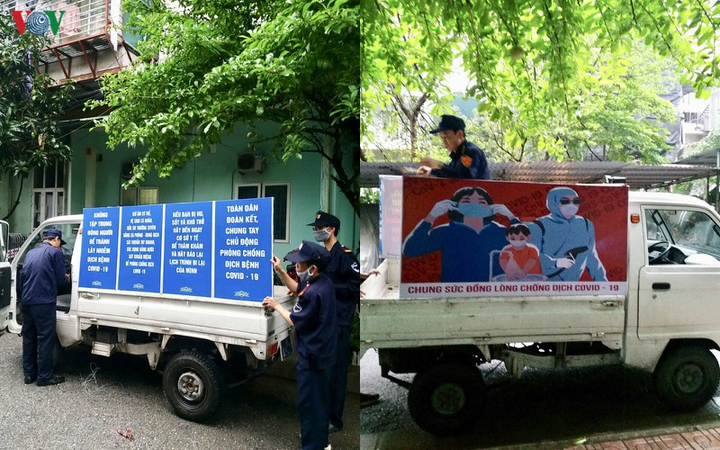 Ảnh: Nhắc nhở, xử phạt hàng loạt người vi phạm quy định chống Covid-19 ở Hà Nội - 11