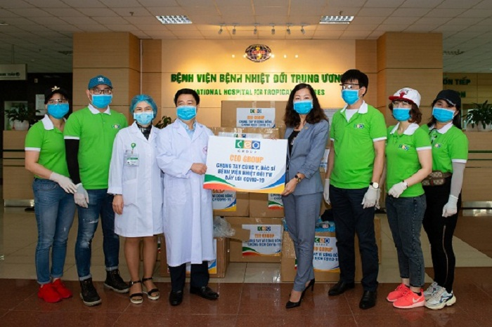 Tập đoàn CEO ủng hộ 2 tỷ đồng cùng Hà Nội chống dịch Covid-19 - 2