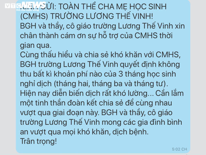 Trường tư miễn phí học online, vay ngân hàng trả lương giáo viên - 1