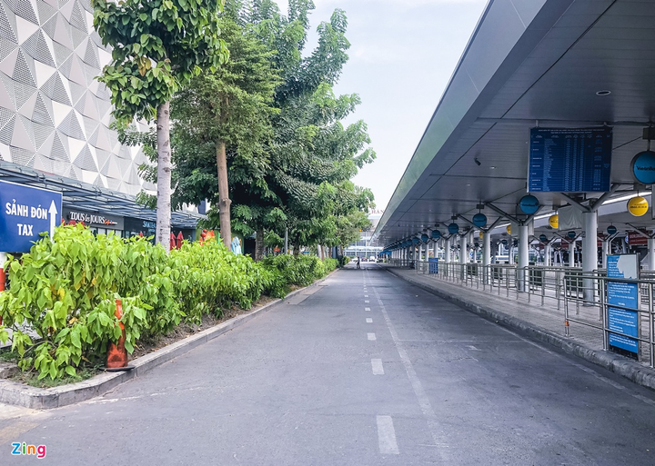 Cảnh vắng lặng ở Tân Sơn Nhất những ngày chỉ có 6 chuyến bay nội địa - 8