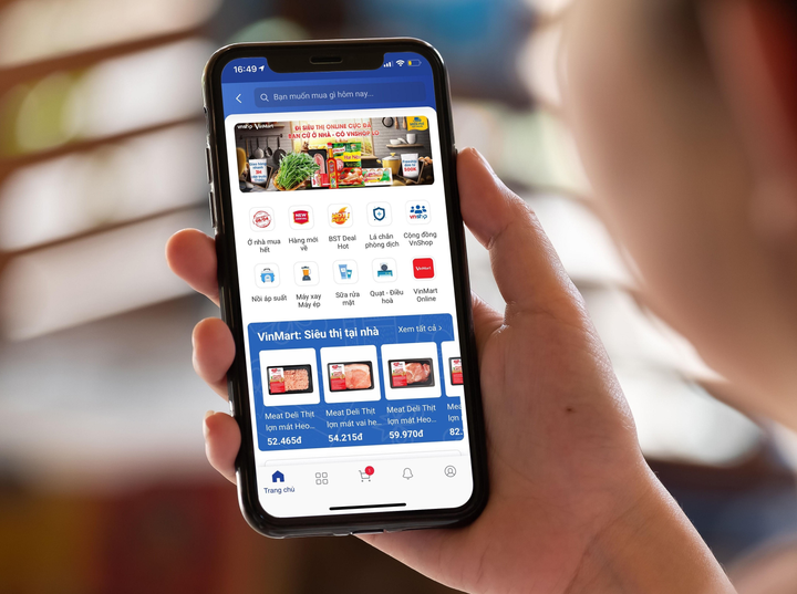 BIDV đưa tính năng siêu thị Vinmart Online lên ứng dụng di động - 2