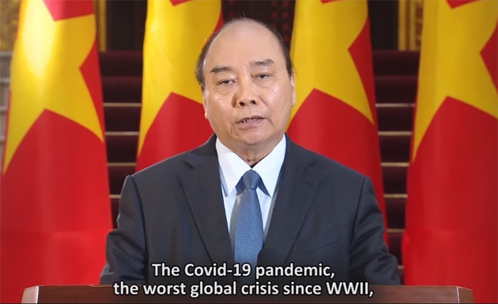 Thủ tướng: Dịch COVID-19 đòi hỏi các quốc gia phải đại nỗ lực, đại đoàn kết - 1