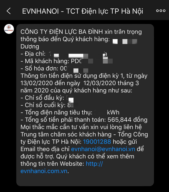 Phát triển trang EVNHANOI trên ứng dụng Zalo - 3