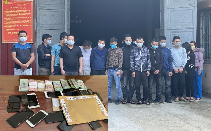 Thanh Hóa phá sới bạc chuyên nghiệp, thu giữ 800 triệu đồng - 1