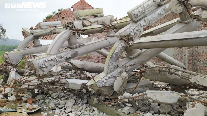 Dân tự ý phá dỡ chùa triệu USD xây trái phép trong khu di tích: Công an vào cuộc - 2
