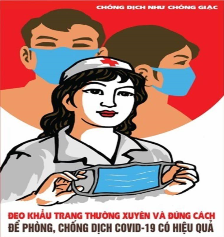 Báo Anh ấn tượng tranh cổ động của họa sỹ Việt trong cuộc chiến chống COVID-19 - 3