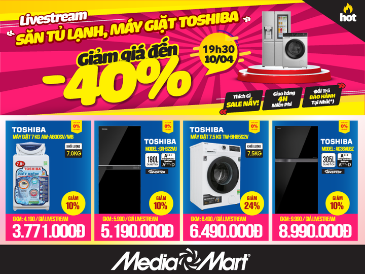 Mùa dịch, săn tủ lạnh, máy giặt giá sốc qua livestream - 2