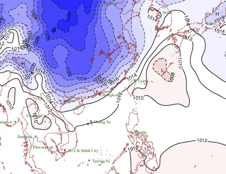 Miền Bắc sắp đón không khí lạnh, có nơi dưới 14 độ C - 1