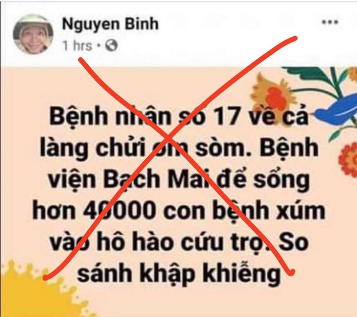 Phạt 20 triệu đồng người đăng hàng loạt bài bịa đặt về COVID-19 - 2