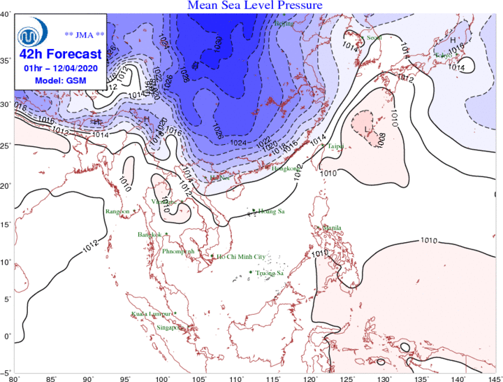 Không khí lạnh tăng cường, miền Bắc đề phòng lốc sét và mưa đá - 1