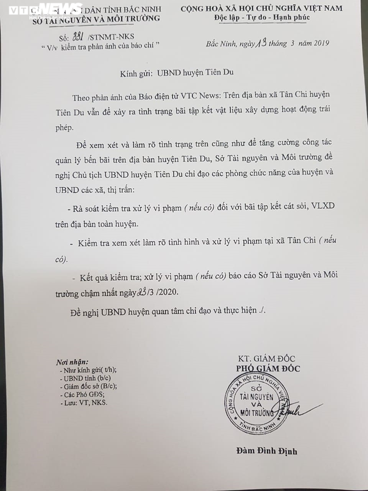 Bãi tập kết vật liệu trái phép lộng hành ở Bắc Ninh: Biết nhưng không xử lý - 7