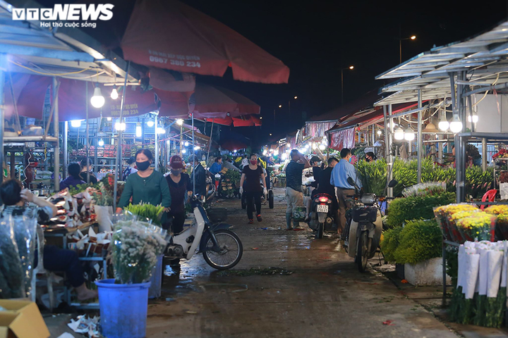 Chợ hoa lớn nhất miền Bắc vắng tanh, không một bóng người - 10