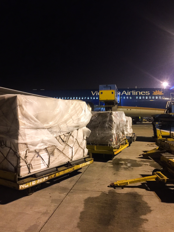 Chuyến bay đặc biệt chở 100 người Anh hồi hương và món quà từ Việt Nam - 2