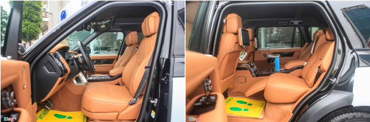 Cận cảnh 'xế xịn' Range Rover SVAutobiography LWB 3.0L 2020 mới về Việt Nam - 13