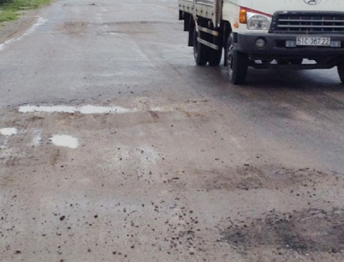 Đường tránh quốc lộ 55 mới bàn giao đã xuống cấp, Bình Thuận lập đoàn thanh tra - 2