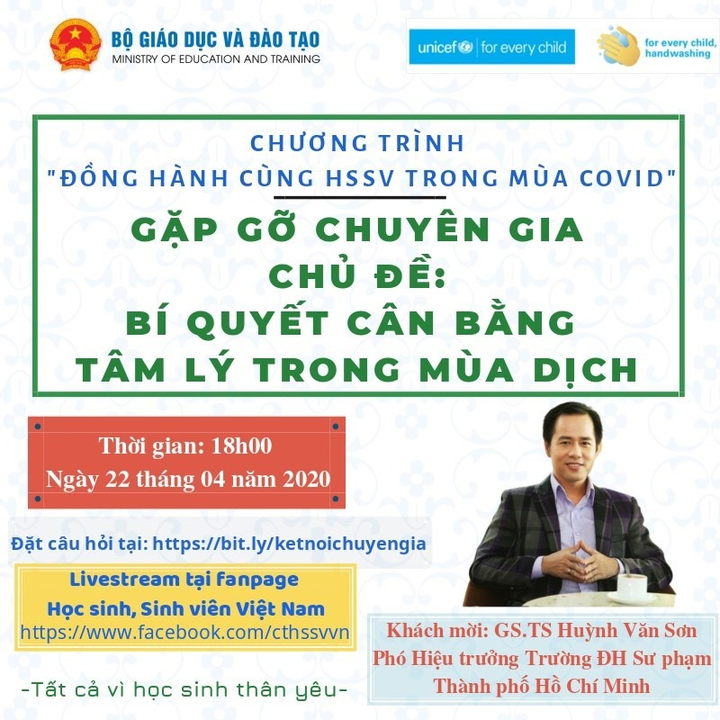Chuyên gia tư vấn giúp các bạn trẻ cân bằng tâm lý mùa dịch COVID-19 - 1