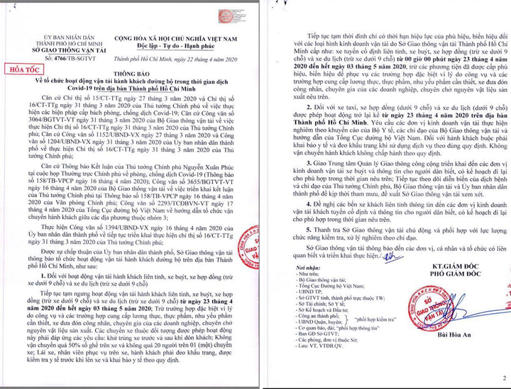 Taxi tại TP.HCM được phép hoạt động từ 0h ngày 23/4 - 1