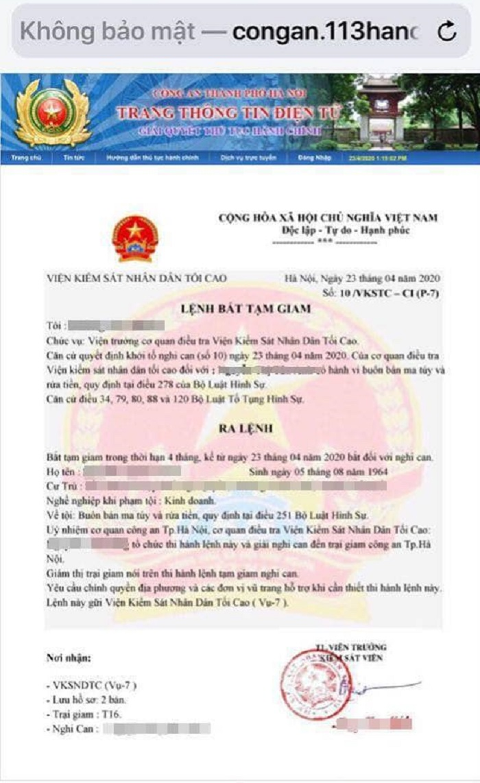 Cảnh báo nạn giả danh Công an Hà Nội để chiếm đoạt tài sản - 2