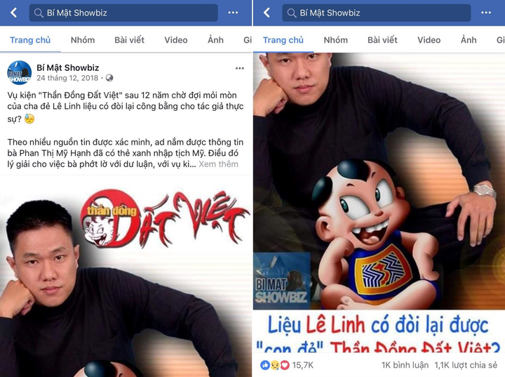 Fanpage Bí Mật Showbiz – cộng đồng ý nghĩa về chủ đề người nổi tiếng - 2