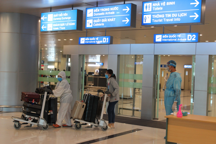 Cần Thơ đón 215 công dân Việt Nam trở về từ Singapore - 1