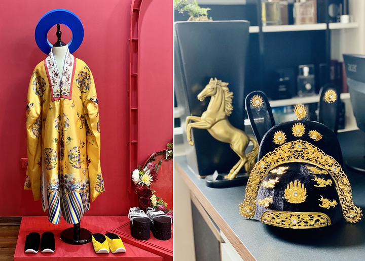 Nhà thiết kế trẻ tài năng mang áo dài mở màn show thời trang trên đất Chùa Vàng - 1