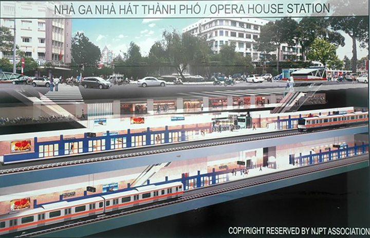 Diện mạo mới tại nhà ga ngầm tuyến metro Bến Thành - Suối Tiên - 2