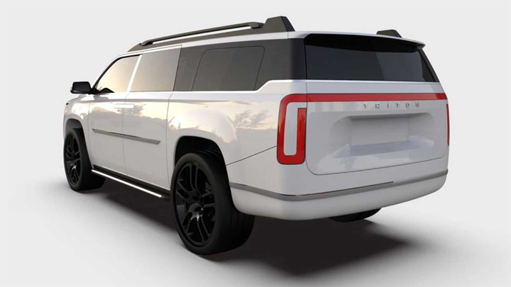 Triton Model H - SUV chạy điện giống Cadillac Escalade - 2