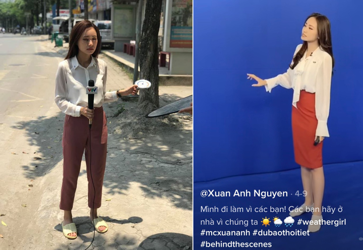 Ảnh hậu trường khác xa khi lên sóng của các MC truyền hình nổi tiếng - 4