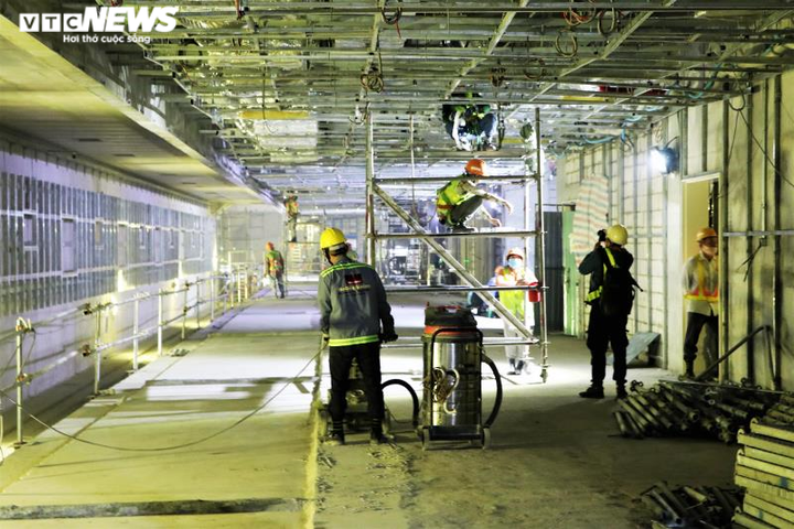 Không khí lao động trên công trường metro Bến Thành - Suối Tiên - 3