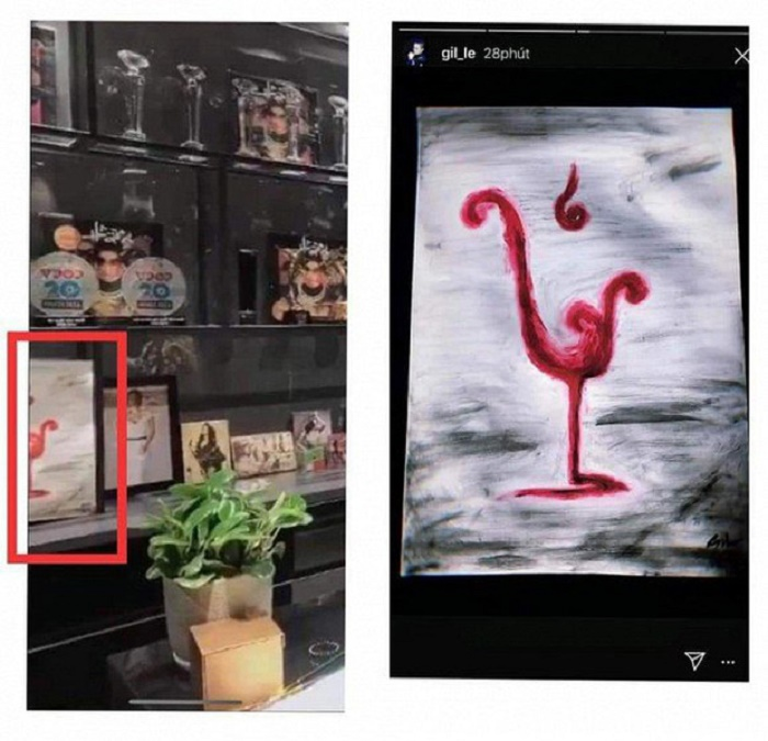 Quay clip khám phá nhà của Hoàng Thùy Linh, Minh Hằng để lọt bóng dáng Gil Lê - 2