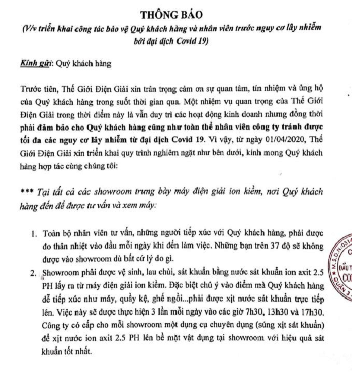 Thế Giới Điện Giải triển khai 'thần tốc' quy trình lắp đặt thời COVID-19 - 2