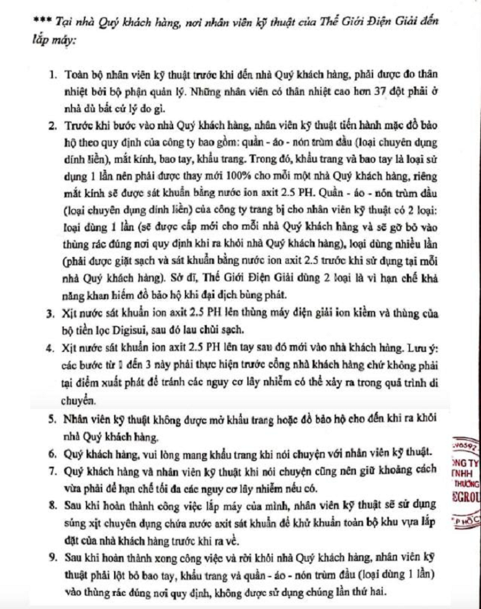 Thế Giới Điện Giải triển khai 'thần tốc' quy trình lắp đặt thời COVID-19 - 3