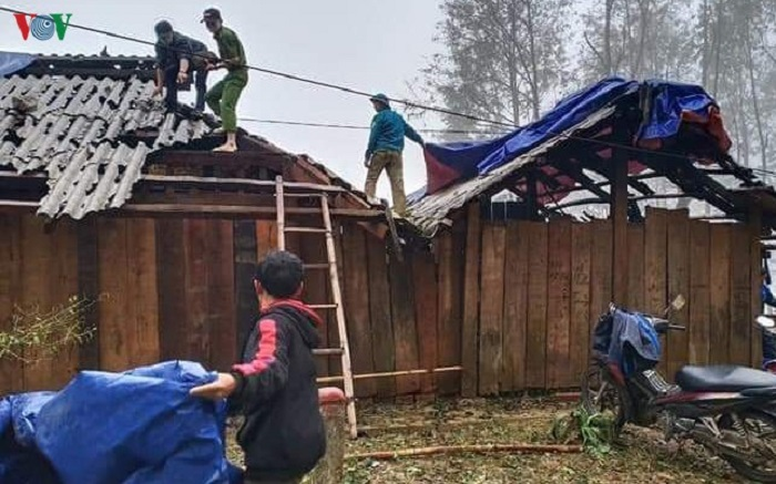 Lai Châu khuyến cáo người dân lợp nhà bằng mái tôn đề phòng mưa đá - 2