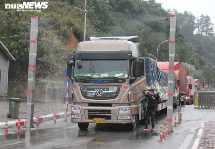 Xuất nhập khẩu tháng 4 giảm, hàng nghìn xe hàng vẫn kẹt ở biên giới phía Bắc - 1