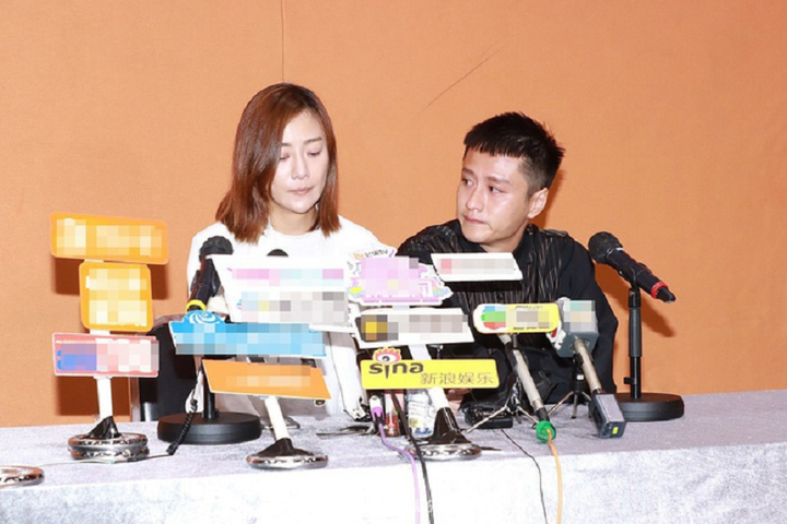 Bị bắt tại trận ngoại tình, sao nữ Hong Kong họp báo xin lỗi - 1