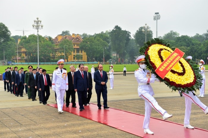 Lãnh đạo Đảng, Nhà nước viếng Chủ tịch Hồ Chí Minh - 1