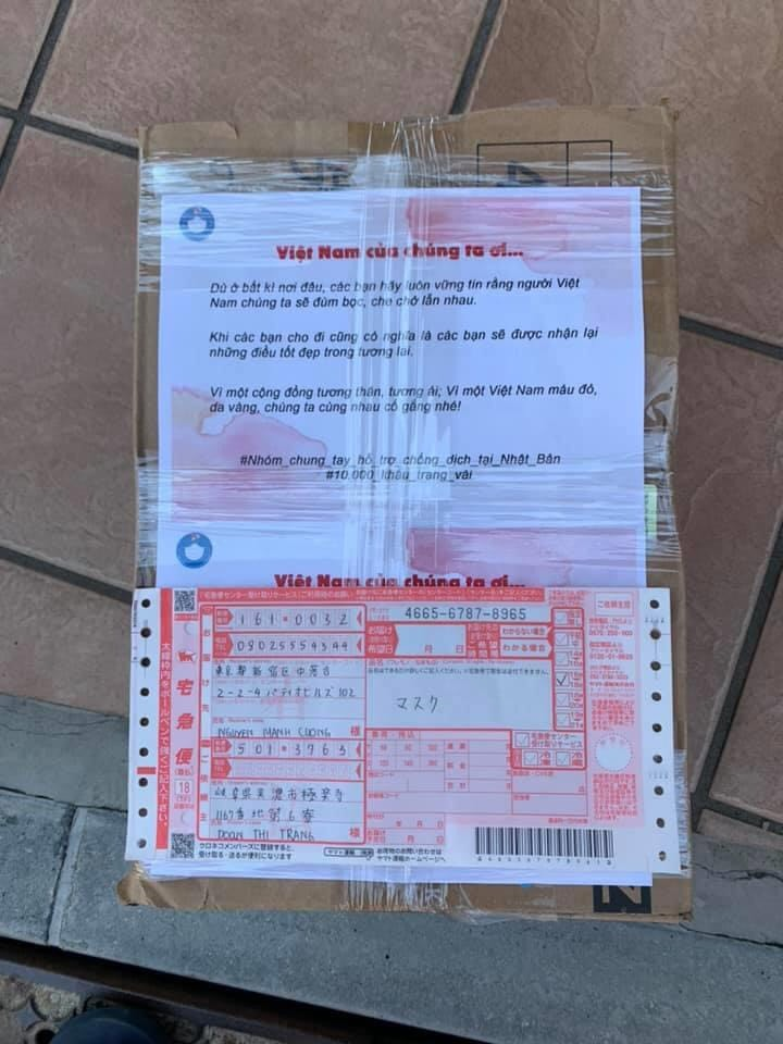 Nhóm thanh niên Việt phát miễn phí hàng nghìn khẩu trang vải tại Nhật - 4