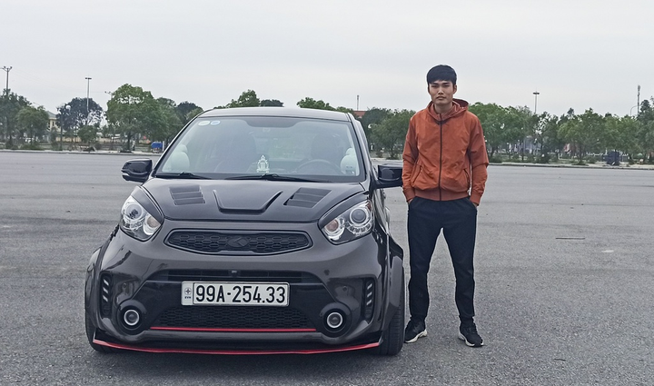 Kia Morning độ thân rộng lạ mắt tốn hơn 100 triệu đồng - 7