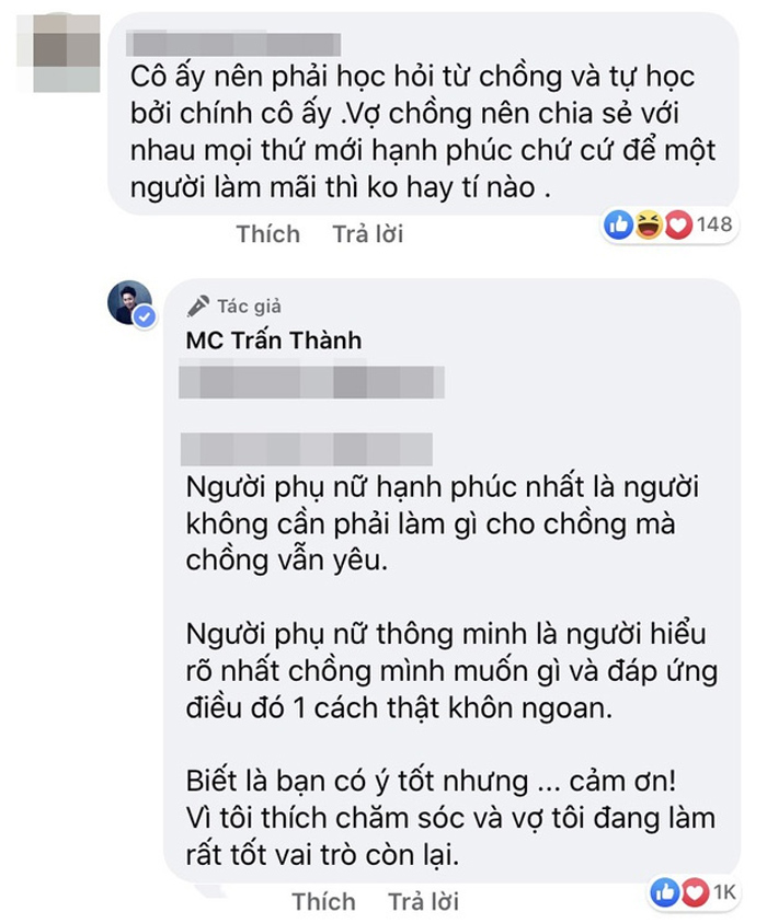 Trấn Thành bênh vợ chằm chặp khi Hari Won bị chê chuyện nội trợ - 1