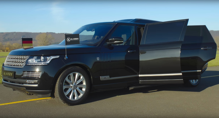 Range Rover SVAutobiography bọc thép dành cho nguyên thủ - 2