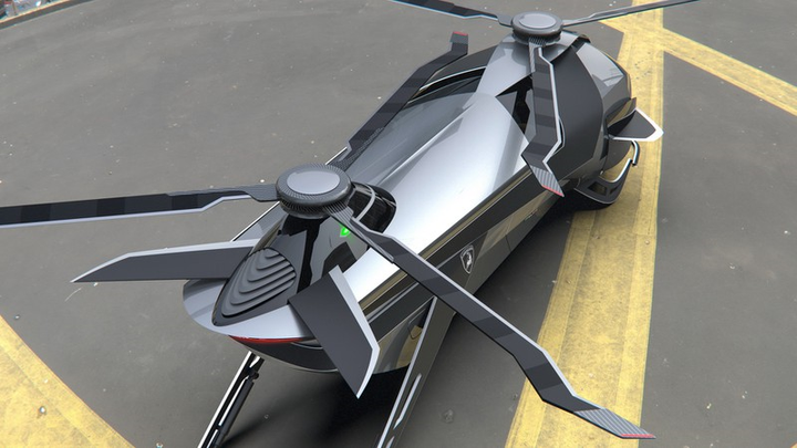 Ngắm mẫu 'xe bay' do Lamborghini thiết kế - 8