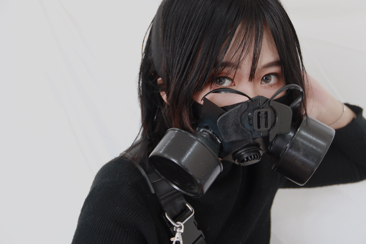 Ảnh: Lạ mắt với những kiểu khẩu trang do sinh viên tự may - 9