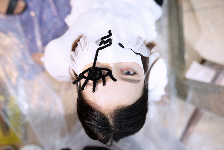 Ảnh: Lạ mắt với những kiểu khẩu trang do sinh viên tự may - 7