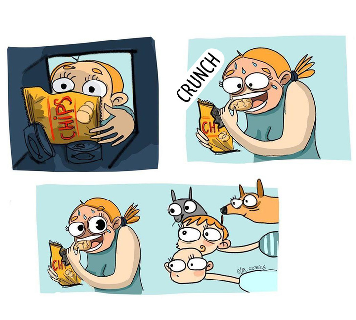 Loạt tranh bi hài về nuôi con mọn biến hoạ sĩ Ukraina thành 'sao' mạng xã hội - 2