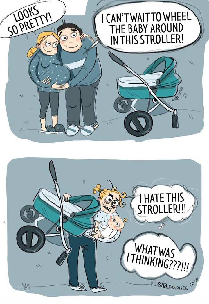 Loạt tranh bi hài về nuôi con mọn biến hoạ sĩ Ukraina thành 'sao' mạng xã hội - 10